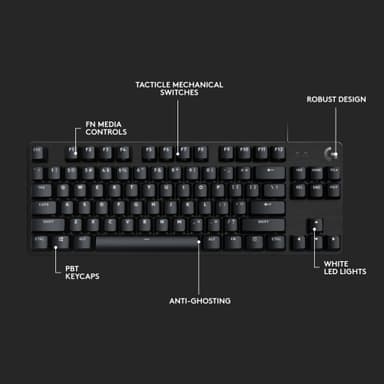 Logitech G413 TKL SE pelinäppäimistö