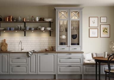Epoq Heritage kaapinovi keittiöön 60x54 (Light Grey)