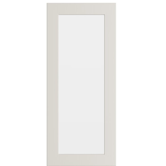 Epoq Trend Warm White lasinen kaapinovi 30x70 cm