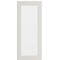 Epoq Trend Warm White lasinen kaapinovi keittiöön 30x70 cm
