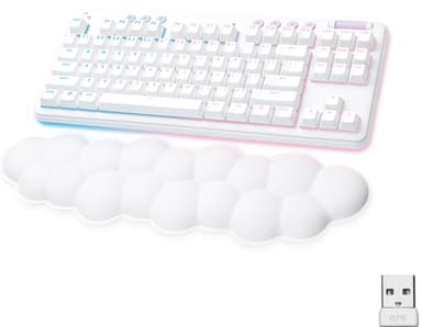 Logitech G G715 Tactile pelinäppäimistö (valkoinen)