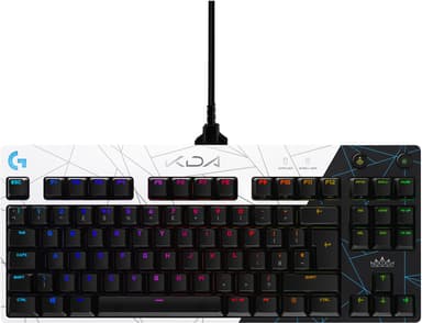 Logitech G Pro LoL K/DA pelinäppäimistö (pohjoismainen)