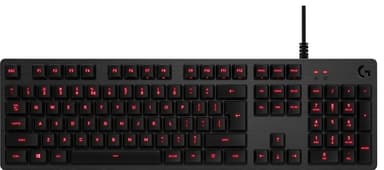 Logitech G413 pelinäppäimistö (hiilenmusta)