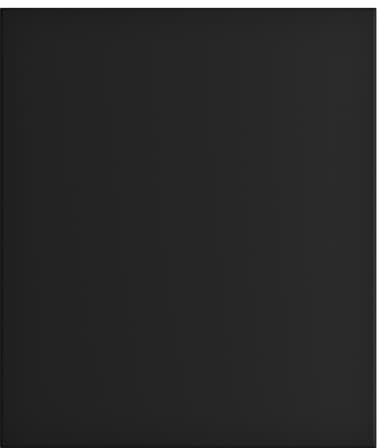 Epoq Pure Matt alalaatikon etuosa 30x35 keittiöön (musta)