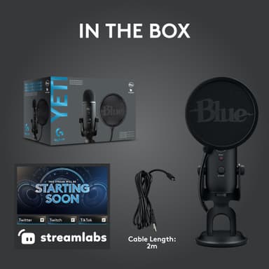Logitech Blue Yeti pelistriimauspaketti