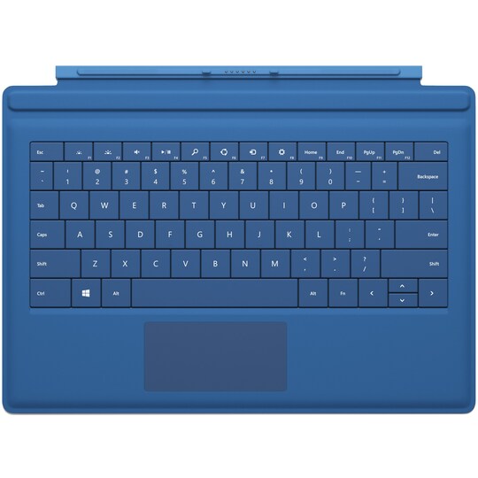 Surface Pro 3 Type Cover -suoja (syaani)
