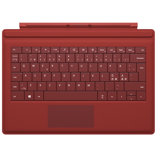 Surface Pro 3 Type Cover -suoja (punainen)