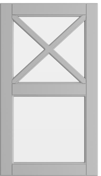 Epoq Heritage vitriiniovi 40x70 keittiöön (vaaleanharmaa)