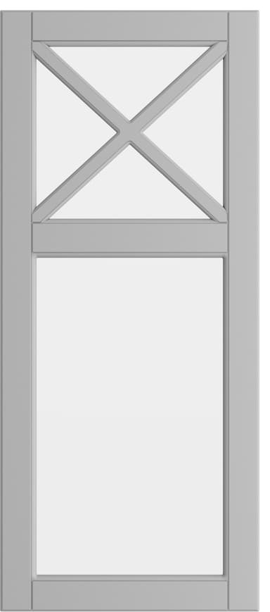 Epoq Heritage vitriiniovi 40x92 keittiöön (vaaleanharmaa)
