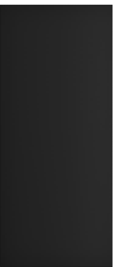 Epoq Pure Matt kaapinovi keittiöön 40x92 (musta)
