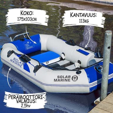 Deep Sea INFLATABLE BOAT LAKE 1 PERSON, Puhallettavat veneet