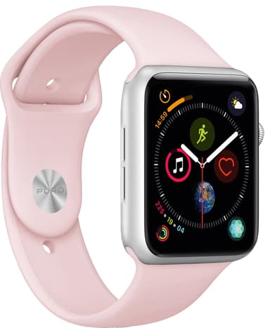 Puro Icon Apple Watch 38-41 mm ranneke (vaaleanpunainen)