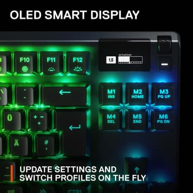 SteelSeries Apex Pro TKL pelinäppäimistö (tenkeyless)