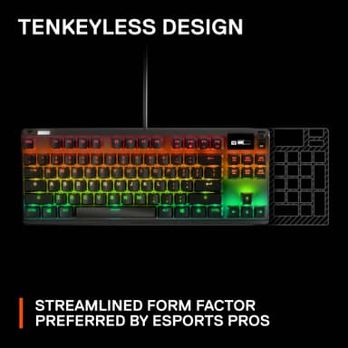 SteelSeries Apex Pro TKL pelinäppäimistö (tenkeyless)