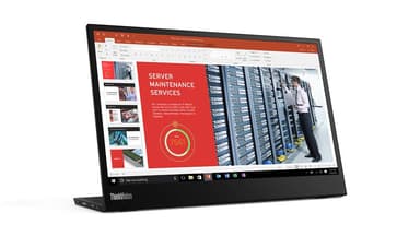 Lenovo ThinkVision M14 14" LCD näyttö 61DDUAT6EU (raven black)