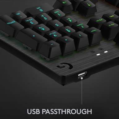 Logitech G513 pelinäppäimistö  (Romer-G Linear kytkimet)