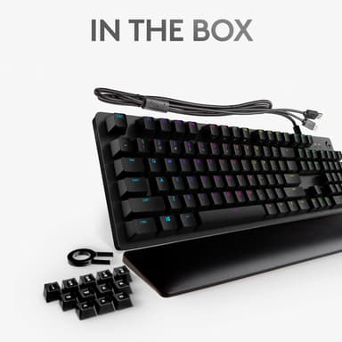 Logitech G513 pelinäppäimistö  (Romer-G Linear kytkimet)