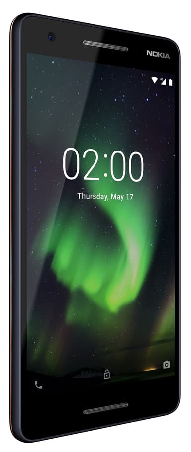 Nokia 2.1 älypuhelin (sininen/kupari)