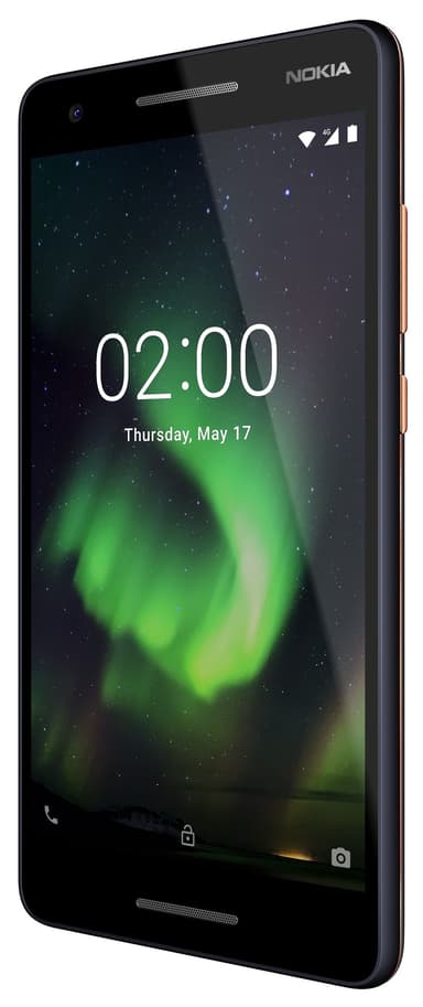 Nokia 2.1 älypuhelin (sininen/kupari)