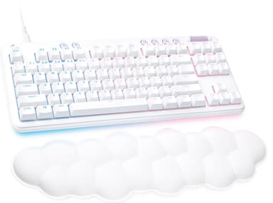 Logitech G 713 taktiili pelinäppäimistö LTG713TACTILE (valkoinen)