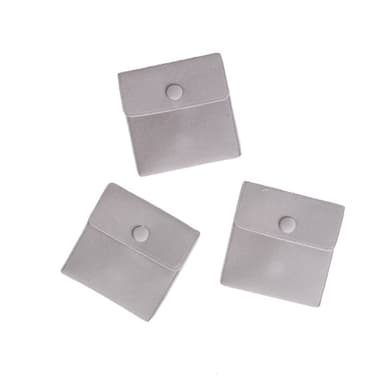 Korulaukut Korupussit 10 kpl Harmaa 7x7x0.5 cm