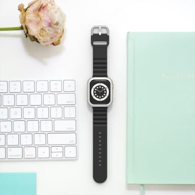 Suojakotelo Sinkkiseos Hopea 44 mm Apple Watch 4/5/6