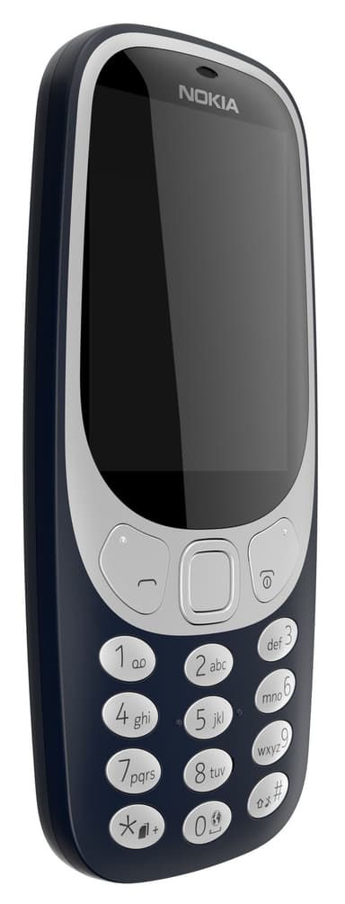 Nokia 3310 matkapuhelin (tummansininen) - Vain 2G