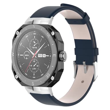 Ranneke PU-nahkaa Tummansininen Huawei Watch GT Cyber