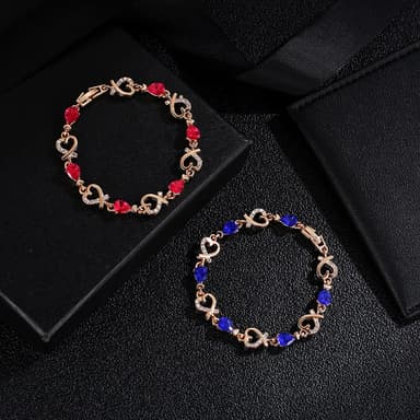 Bling Heart Rannekoru Punainen