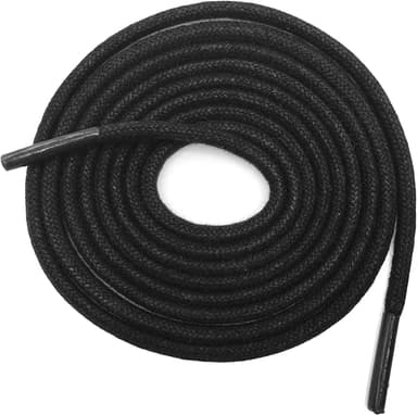 Saappaiden kengännauhat 5 paria Musta 140 cm