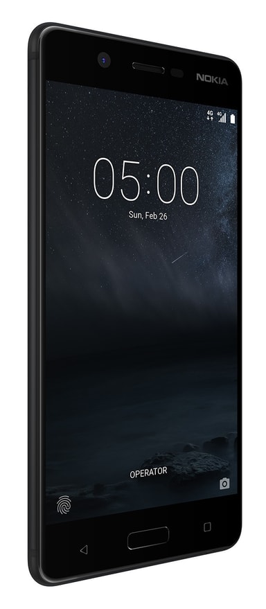 Nokia 5 älypuhelin (musta)