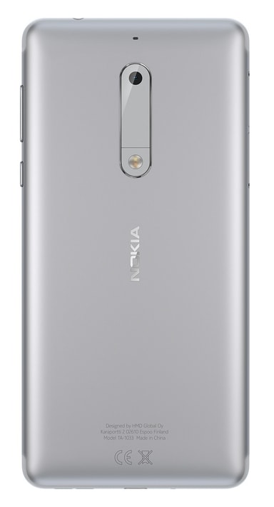 Nokia 5 älypuhelin (hopea)