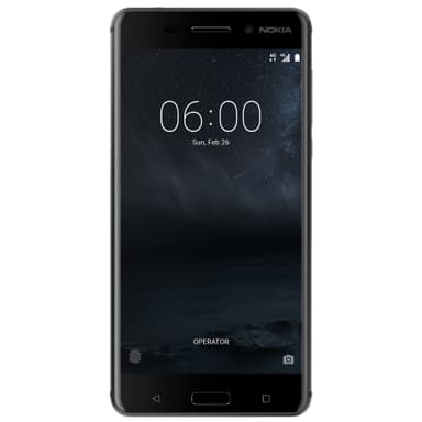 Nokia 6 älypuhelin (musta)