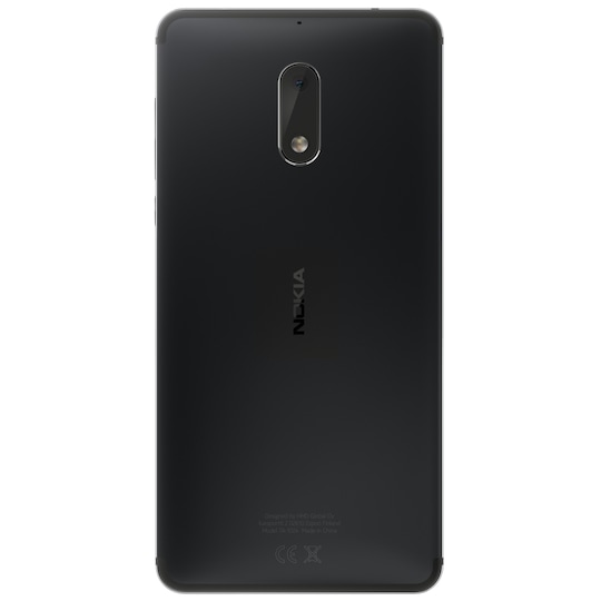 Nokia 6 älypuhelin (musta)