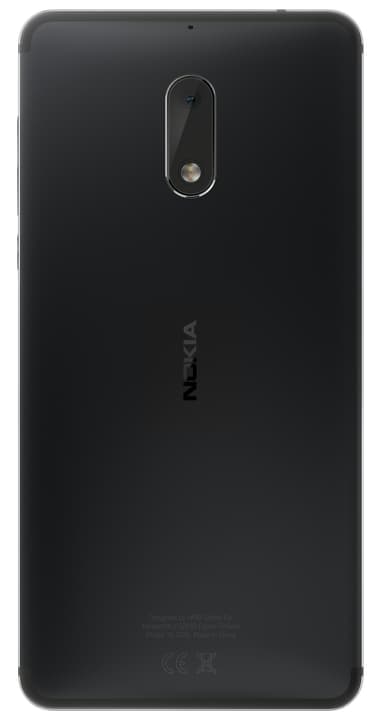 Nokia 6 älypuhelin (musta)