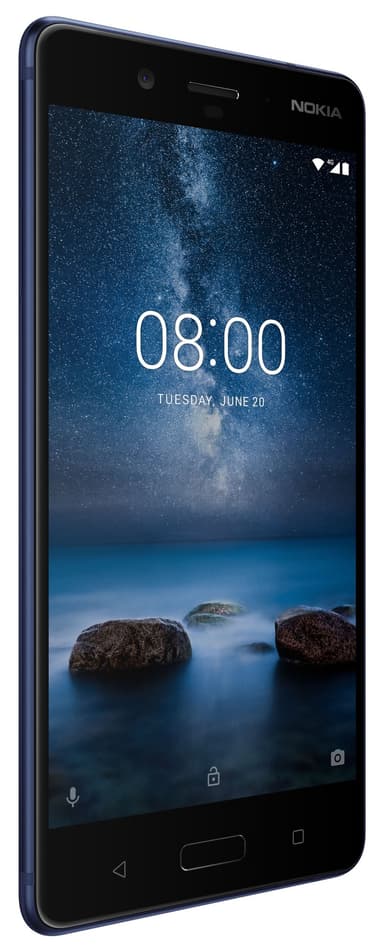 Nokia 8 älypuhelin (matta sininen)