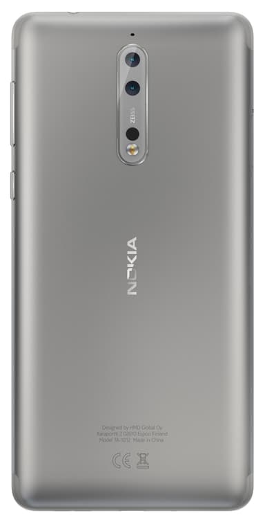 Nokia 8 älypuhelin (matta, teräs)