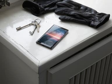 Nokia 8 Sirocco älypuhelin (musta)