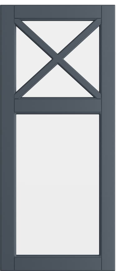 Epoq Heritage vitriiniovi 40x92 cm keittiöön (siniharmaa)