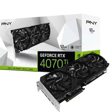 PNY GeForce RTX 4070 Ti 12GB näytönohjain