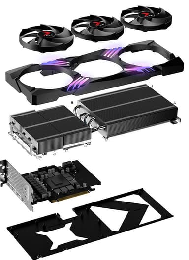 PNY GeForce RTX 4070 Ti 12GB XLR8 Gaming näytönohjain