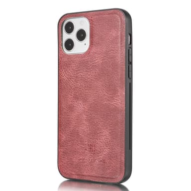 DG.MING iPhone 13 Pro tyylikäs lompakkokotelo - punainen