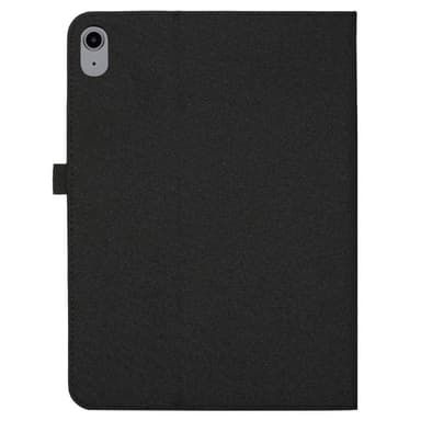 iPad 10.9 (2022) -tablettikotelon kansi kangasrakenne - musta