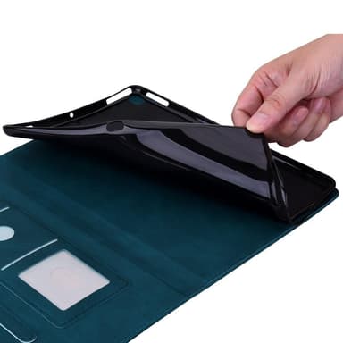iPad 10.9 (2022) -tablettikotelon kansi Buterfly Imprinting - Sininen