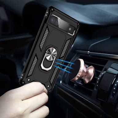 Google Pixel 6a 5G Anti-drop TPU+PC-puhelinkotelolle