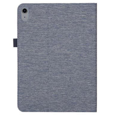 iPad 10.9 (2022) -tablettikotelon kansi kangasrakenne - sininen