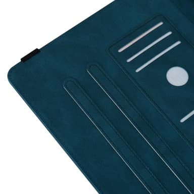 iPad 10.9 (2022) -tablettikotelon kansi Buterfly Imprinting - Sininen