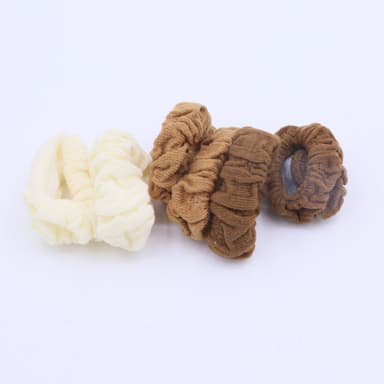 Hair Scrunchies 6-pack Monivärinen