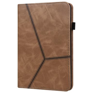 iPadille 10.2 (2021)/(2020)/(2019) Tavallinen PU-nahkainen tabletin kansi