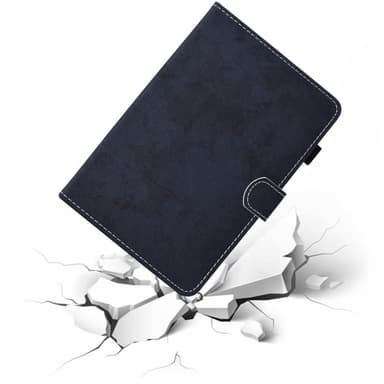 iPad 10.9 (2022) -tablettikotelon kannen kangasrakenne - tummansininen